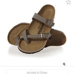 gently worn BIRKENSTOCK MAYARI sandals